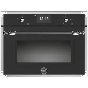 Bertazzoni 60cm Heritage Combi-Microwave Compact Oven F457HERMWTNE by Bertazzoni, a Microwave Ovens for sale on Style Sourcebook