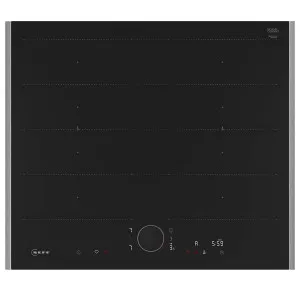 NEFF 60cm N 90 Flex Induction Cooktop with Flex Design Metallic Silver T66YYY4C0H-MS by NEFF, a Cooktops for sale on Style Sourcebook
