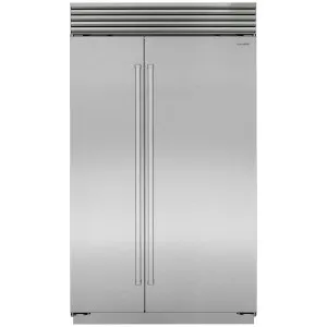 Sub-Zero Classic 890L Built-In Side By Side Fridge with Internal Dispenser - Pro Handles ICBCL4850SIDSP by Sub-Zero, a Refrigerators, Freezers for sale on Style Sourcebook