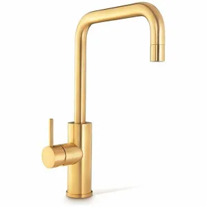 Zip Cube Kitchen Mixer Tap Brushed Gold 94291 by Zip, a Kitchen Taps & Mixers for sale on Style Sourcebook