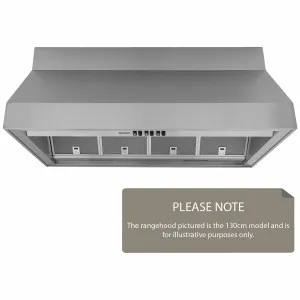 Qasair 100cm Murray Fixed Wall Mounted Rangehood MUR1000L2T by Qasair, a Rangehoods for sale on Style Sourcebook