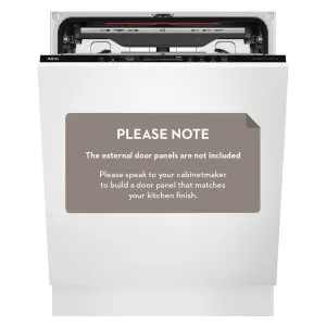 AEG 60cm Fully Integrated Dishwasher FBF7583SBB by AEG, a Dishwashers for sale on Style Sourcebook