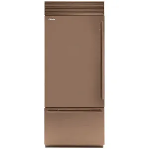 Fhiaba 561L X-Pro Fridge Freezer Left Hinge with Ice Maker Left Hinge Copper XS8990TST3IAM6DH by Fhiaba, a Refrigerators, Freezers for sale on Style Sourcebook