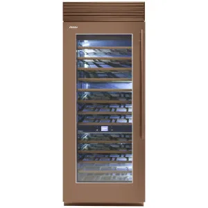 Fhiaba 90cm X-PRO Wine Cellar Left Hinge Copper XS8990FW3AM6DH by Fhiaba, a Wine Fridges for sale on Style Sourcebook