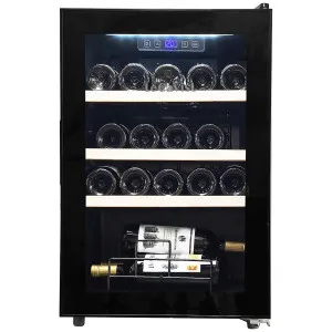 LeCavist 20 Bottle Wine Cabinet Single Zone Black LEK21PV by LeCavist, a Wine Fridges for sale on Style Sourcebook