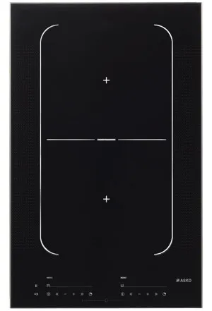 ASKO 33cm Pro Series 2 Burner Induction Cooktop HI1355G by Asko, a Cooktops for sale on Style Sourcebook