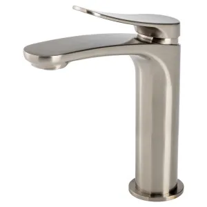 Oliveri Verona Basin Mixer - Brushed Nickel VA300502BN by Oliveri, a Kitchen Taps & Mixers for sale on Style Sourcebook
