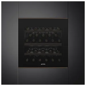 Smeg Dolce Stil Novo Bulit-in Wine Cooler - Black CVI629NR3 by Smeg, a Wine Fridges for sale on Style Sourcebook