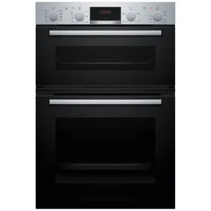 Bosch Series 4 Built-in Double Oven Stainless Steel MBA534BS3A by Bosch, a Ovens for sale on Style Sourcebook