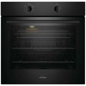 Chef 60cm Electric Multi Function Fan Forced Built-In Oven CVE612DB by Chef, a Ovens for sale on Style Sourcebook