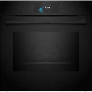 Bosch Series 8 Accentline 60cm Built-in Oven with Steam Function Black HSG958DB1A by Bosch, a Ovens for sale on Style Sourcebook