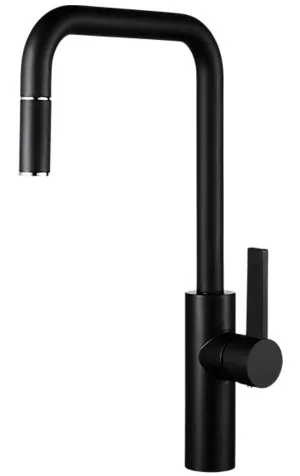 Armando Vicario Luz Kitchen Mixer with Pull-Out Tap LUZ-B by Armando Vicario, a Kitchen Taps & Mixers for sale on Style Sourcebook