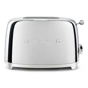 Smeg 50s Retro Style 2 Slice Toaster Chrome TSF01SSAU by Smeg, a Small Kitchen Appliances for sale on Style Sourcebook