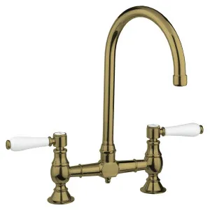 Armando Vicario Provincial Exposed Breach Kitchen Mixer Tap 400160BR by Armando Vicario, a Kitchen Taps & Mixers for sale on Style Sourcebook