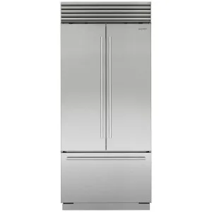 Sub-Zero Classic 636L French Door Fridge with Internal Dispenser - Tubular Handles ICBCL3650UFDIDST by Sub-Zero, a Refrigerators, Freezers for sale on Style Sourcebook