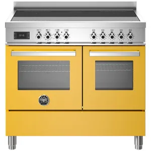 Bertazzoni 100cm Giallo Induction Freestanding Double Oven PRO105I2EGIT by Bertazzoni, a Cooktops for sale on Style Sourcebook