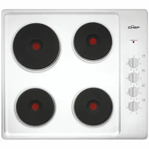 Chef 60cm Electric Stainless Steel Cooktop CHS642SB by Chef, a Cooktops for sale on Style Sourcebook