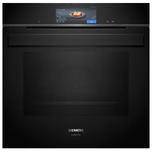 Siemens iQ700 60cm Built-In Oven with Steam Function - Black HS958GDD1 by Siemens, a Ovens for sale on Style Sourcebook