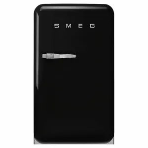 Smeg FAB 50's Style 135L Retro Refrigerator Black FAB10HRBL5AU by Smeg, a Refrigerators, Freezers for sale on Style Sourcebook