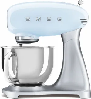 Smeg 50s Retro Style Stand Mixer Pastel Blue SMF02PBAU by Smeg, a Small Kitchen Appliances for sale on Style Sourcebook
