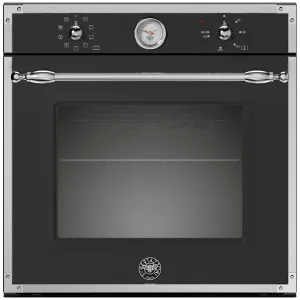 Bertazzoni 60cm Heritage Series Electric Built-In Matte Black Oven F609HEREKTNE by Bertazzoni, a Ovens for sale on Style Sourcebook