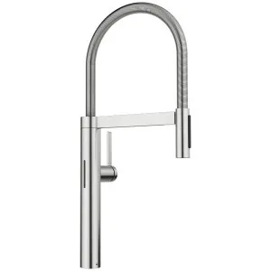 Blanco CULINA-S II Sensor Semi-Pro Mixer Tap PVD Steel 527494 by Blanco, a Kitchen Taps & Mixers for sale on Style Sourcebook