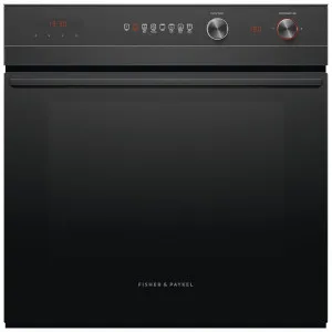 Fisher & Paykel 60cm Series 5 Pyrolytic Contemporary Black Oven OB60SC7CEPB1 by Fisher & Paykel, a Ovens for sale on Style Sourcebook