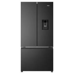 Haier 509L French Door Fridge with Non-Plumbed Water Dispenser Black HRF510FHC by Haier, a Refrigerators, Freezers for sale on Style Sourcebook