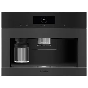 Miele VitroLine Built-In Coffee Machine - Matte Black CVA7845MATTEBLACK by Miele, a Espresso Machines for sale on Style Sourcebook