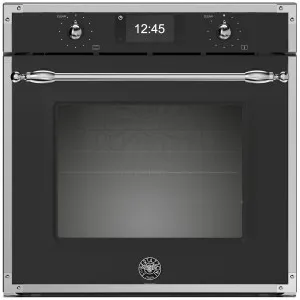 Bertazzoni 60cm Heritage Series Pyrolytic Built-In Oven with Total Steam F6011HERVPTNE by Bertazzoni, a Ovens for sale on Style Sourcebook