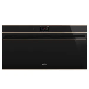 Smeg 90cm Dolce Stil Novo Pyrolytic Oven SFPR9604TNR by Smeg, a Ovens for sale on Style Sourcebook