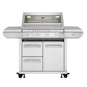BeefEater 7000 Premium Four Burner Built-in Barbecue and Trolley BMF7645SA by BeefEater, a BBQs for sale on Style Sourcebook