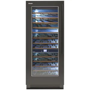 Fhiaba 90cm Classic Wine Cellar Left Hinge Titanium KS8990FW3AM5DH by Fhiaba, a Wine Fridges for sale on Style Sourcebook