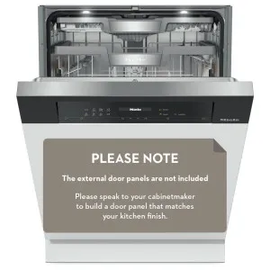 Miele Semi-Integrated XXL Dishwasher with AutoDos - Obsidian Black Fascia G7719SCIXXLOBSW by Miele, a Dishwashers for sale on Style Sourcebook