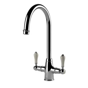 Turner Hastings Ludlow Double Sink Mixer Chrome LU101DM-CH by Turner Hastings, a Kitchen Taps & Mixers for sale on Style Sourcebook
