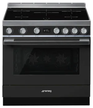 Smeg 90cm Portofino Freestanding Electric Oven/Stove CPF9IPAN by Smeg, a Cooktops for sale on Style Sourcebook