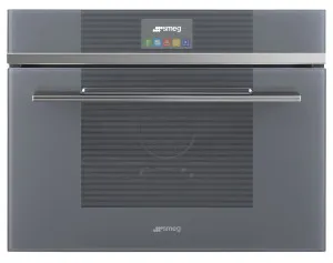 Smeg 45cm Linea Aesthetic Compact Combi-Steam Oven SFA4104VCS by Smeg, a Ovens for sale on Style Sourcebook