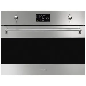 Smeg 45cm Compact Stainless Steel Classic Speed Oven SOA4302M1X by Smeg, a Ovens for sale on Style Sourcebook