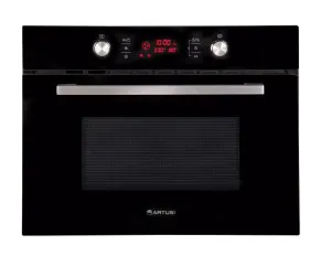 Artusi 60cm Compact Glass Combi-Microwave Oven Black CAMC45B by Artusi, a Microwave Ovens for sale on Style Sourcebook
