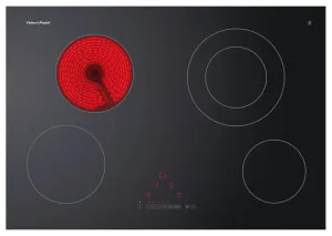Fisher & Paykel Series 5 75cm Electric Cooktop Black Glass CE754DTB1 by Fisher & Paykel, a Cooktops for sale on Style Sourcebook