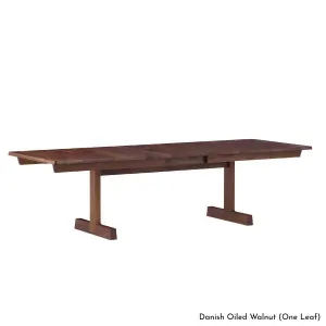 De La Espada Refectory Extending Table in Walnut Timber 405W by De La Espada, a Dining Tables for sale on Style Sourcebook