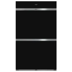 WOLF M Series Contemporary 76cm Built-In Double Oven - Black ICBDO3050CMB by Wolf, a Ovens for sale on Style Sourcebook