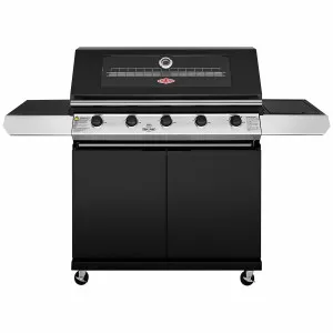 BeefEater 1200 Series 5 Burner LPG BBQ with Trolley & Side Burner BMG1251BB by BeefEater, a BBQs for sale on Style Sourcebook