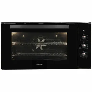 Artusi 90cm Black Glass Built-in Electric Oven CAO900B by Artusi, a Ovens for sale on Style Sourcebook