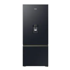 Haier 431L Bottom Mount Fridge with Non-Plumbed Water Dispenser Black HRF420BHC by Haier, a Refrigerators, Freezers for sale on Style Sourcebook