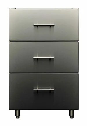 Kalamazoo 304 21" Signature Outdoor Base Cabinet K-3DRW-21-S4 by null, a Outdoor Heaters for sale on Style Sourcebook
