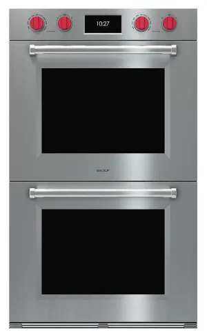 WOLF M Series Professional 76cm Pyrolytic Built-In Double Oven ICBDO3050PMSP by Wolf, a Ovens for sale on Style Sourcebook