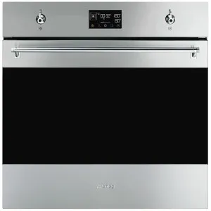 Smeg 60cm Classic Pyrolytic Combi Steam Oven Stainless Steel SOPA6302S2PX by Smeg, a Ovens for sale on Style Sourcebook