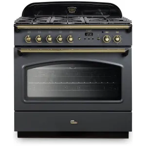 Falcon 90cm Classic FX Slate Dual Fuel Freestanding Oven CLA90FXDFSL-BR by Falcon, a Ovens for sale on Style Sourcebook