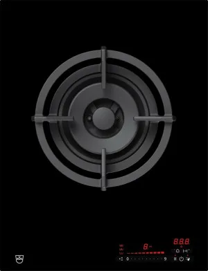 V-ZUG 40cm Natural Gas Cooktop GAS411GSBZ 3106365105 by V-ZUG, a Cooktops for sale on Style Sourcebook